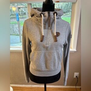 Wanakome Light Gray Hooded Sweatshirt